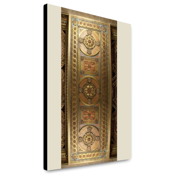 Canvas Print: Lobby Ceiling Detail, National Archives, St. Louis, Missouri, 2009