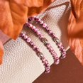 thumbnail image 3 of Mûrier / Argent Sterling.925 / Millefiori Bracelet, 3 of 6