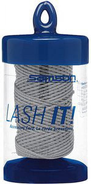 Samson Lash-It Dyneema Fiber Line, 1/16" x 180' Gray