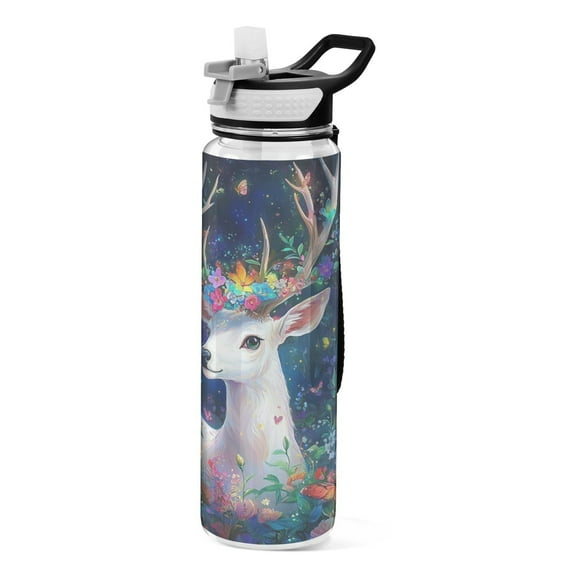 BZSMCE Sport Bottle Whimsical Garden Guardian Outdoor sports Water Bottle Size: 10.4x3in