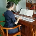 thumbnail image 3 of 88 Keys Piano Keyboard Fingering Practice Chart PVC Piano Teaching Aid for Bebinners Fingering Practice, 3 of 6
