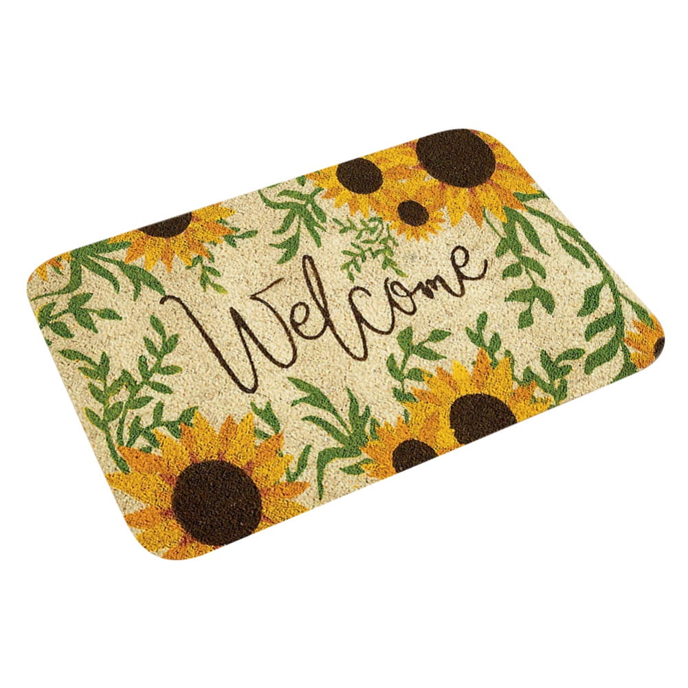 Welcome Mats Outdoor, 16 X 24 Inch Front Door Durable Welcome Mat for Front Door Outdoor, Non Slip Rubber Outdoor Mats for Home Entrance