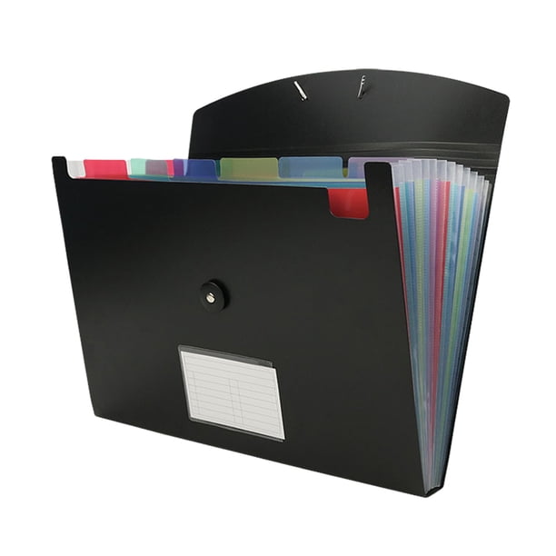 Carpeta, documento portátil, hebilla elástica cerrada, bolsa de archivo de papel A4, oficina en casa, escuela