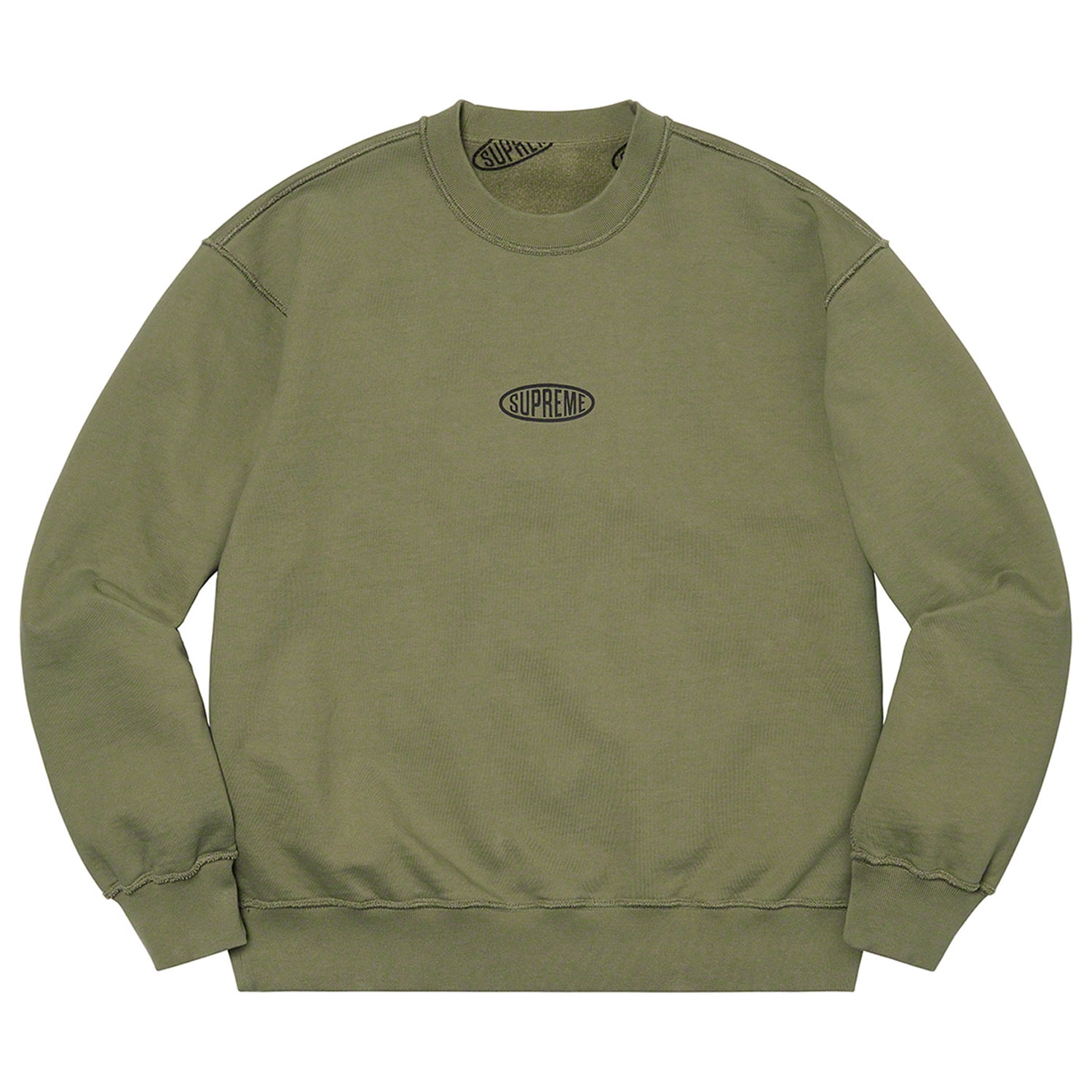 トップス Supreme WTAPS Crewneck \"Light Olive\" Supreme-WTAPS-Crewneck-Light-