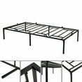 thumbnail image 6 of Canddidliike 14 Inch Full Size Metal Platform Bed Fram, Mattress Foundation for Bedroom - Black, 6 of 8