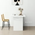 thumbnail image 5 of HOMCOM Modern Rattan Bar Stools Set of 4 for Kitchen Seating, 5 of 9