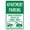 Warning Sign 2, variant on Apartment Resident Parking Only Sign - 8"x12" Security Metal Sign, Visitors Park in Visitor Area, Home Business Caution Poster