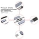 thumbnail image 5 of Estación de acoplamiento USB 3,0, carcasa de aleación de aluminio, divisor portátil, teclado de ratón de baja demora, adaptador de disco en U, convertidor de portátil USB 3,0 Inevent EL005651-01B, 5 of 7
