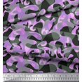 thumbnail image 3 of Soimoi Polyester Crepe Fabric Two Tone Camouflage Printed Fabric 1 Yard 42 Inch Wide, 3 of 3