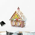 thumbnail image 1 of Gingerbread House Wall Mural by Wallmonkeys Peel and Stick Graphic (36 in H x 31 in W) WM288846, 1 of 4