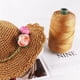 thumbnail image 5 of Hilo compuesto de hielo de seda ligero - madeja de 200g para ganchillo casero, hilo hueco tejido a mano para sombreros de verano y cojines frescos, 5 of 5