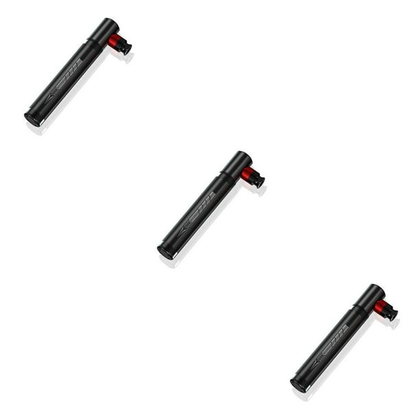 Eigraketly Bomba de bicicleta de aleación de aluminio bola portátil inflador de neumáticos de bicicleta de mano retráctil doble válvula Manual Type1 NO1 Eigraketly CBP208383