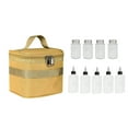 thumbnail image 2 of Frascos de especias para acampar, botella de aceite, botella de condimentos, bolsa de almacenamiento de condimentos, Caqui, 2 of 9