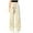 Khaki, variant on QQAMB Girls' Cargo Pants Elastic Waisted Baggy Wide Leg Solid Color Casual Loose Pants with Pocket,15 Years
