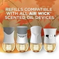thumbnail image 5 of Air Wick Plug-In Scented Oil Air Freshener Warmer Refills, Bonfire and Crisp Fall Air, 2 Count, 5 of 9