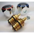 thumbnail image 3 of Warmer System Standard Hot And Cold Replacement Tap 2cm Chrome Head Red And Blue, 3 of 4