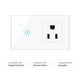 thumbnail image 2 of Toma De Pared Inteligente Wifi 2 En 1, Práctico Interruptor De Enchufe Inteligente Con Control Táctil Y Aplicación De Voz Para Alexa Y Asistente, 2 of 7