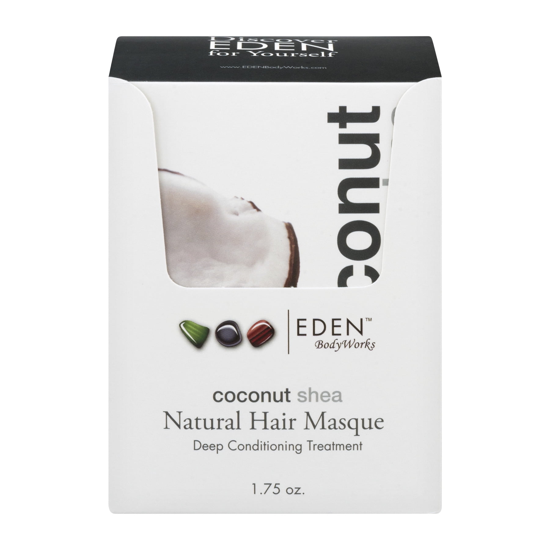 Eden Body Works Natural Hair Masque Coconut Shea, 1.75 OZ