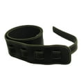 thumbnail image 2 of Adjustable Guitar Strap II Full Grain Cowhide Leather Stitched - Black, 2 of 3
