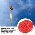 thumbnail image 4 of Flat Lifting Strap, Polyester Fabric Crane Lifting Rope 4 Meter 5T Load Bearing  for Construction Site, 4 of 7