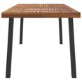thumbnail image 2 of vidaXL Garden Table 150x90x75 cm Solid Wood Acacia, 2 of 5