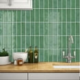 thumbnail image 2 of DEWOO Peel and Stick Backsplash - 10 Sheets of 12"×12" - 3D Adhesive Peel and Stick Tile Backsplash for Kitchen, Bathroom, Wall Tile, Light Green, 2 of 11