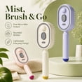 thumbnail image 2 of Suerteyay Hair Straightener, Suerteyay Hair Brush, Built-In Spray Module with Elastic Air-Cushion Base, Liquid Reservoir, Compact and Lightweight Body, For Quick Styling and Business Trips, 2 of 7