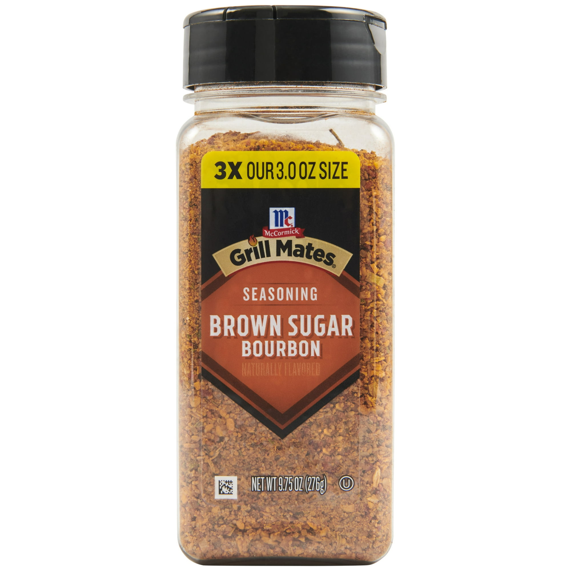 Grill Mates Seasoning, Brown Sugar Bourbon, 9.75 oz Bottle