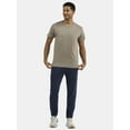 thumbnail image 4 of Athletic Works Men's and Big Men's Cotton Active Tee, Sizes XS-5XL and Tall Sizes, 4 of 5