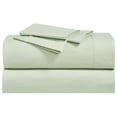 thumbnail image 2 of Crispy Soft Split King Adjustable Bed Sheets Abripedic 100% Cotton Percale Sheets - Celery, 2 of 4