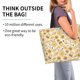 thumbnail image 2 of Fotbe Honey Honeycomb Bolsa Tote Estética de Lona con Estampado para Mujer - Bolsa Reutilizable de Hombro Casual para Vacaciones, Compras, Trabajo y Gimnasio, 2 of 8