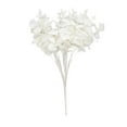 thumbnail image 1 of Guirnalda de Hojas de Seda Zulema Blanco Hojas de Eucalipto Artificial, 1 of 7