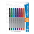 thumbnail image 1 of Plumones Paper Mate Flair Punta Ultra Fina Colores Surtidos 8 pzas, 1 of 3