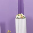 thumbnail image 6 of BalsaCircle 4 Lavender Fitted Spandex Matter Half Moon Wedding Arch Backdrop Stand Covers Set Party Events Decorations, 6 of 8