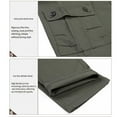 thumbnail image 3 of Decodeary Ample Pocket Space In These Mens Cargo Pants For All Essentials Outdoor Coffee 30, 3 of 6