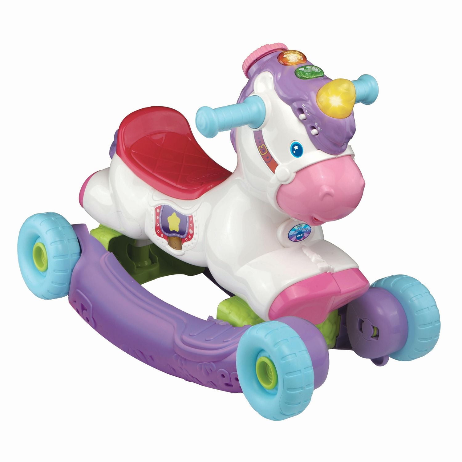 VTech Prance & Rock Learning Unicorn™ - Rocking Horse and Ride-On Toy ...