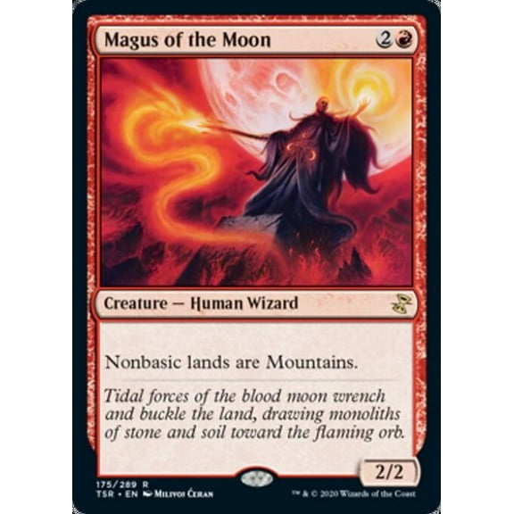 Magic the Gathering - Time Spiral Remastered - Magus of the Moon Near Mint