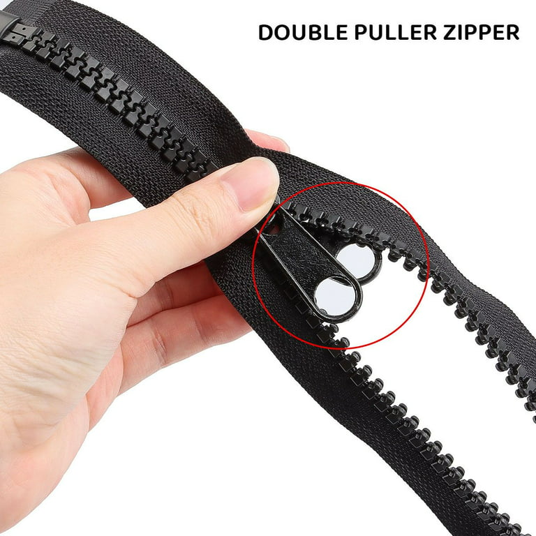30# Long Chain Large Roll Resin Zipper Black Super Large Zipper Bulk For  Outdoor Tent Diy Sewing Travel Bag Heavy Industry - Zippers - AliExpress