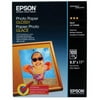 Epson Glossy Photo Paper, 52 lbs, Glossy, 8.6" x 3.4" x 3.4", 100 Sheets/Pack