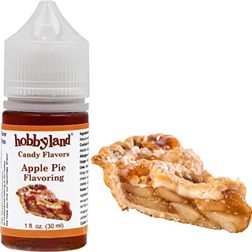 Hobbyland Candy Flavors (Apple Pie Flavoring, 1 Fl Oz), Apple Pie