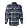 thumbnail image 2 of Burnside Men's Snap Button Flannel Shirt, 2 of 3