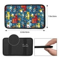 thumbnail image 3 of Bingfone Car Four-Season Universal Armrest Box Mat,Car Armrest Seat Cover Soft Leather Waterproof Armrest Cover Center Console Mat-Vehicles Cartoon With Funny Drivers, 3 of 7