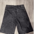 thumbnail image 3 of Pantalones cortos vaqueros Vintage para hombre, Shorts holgados hasta la rodilla, informales, estilo Hip Hop Y2k, Harajuku, Punk, Rock, gimnasio, verano, 2023, 3 of 5