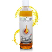 PUROLEO Jojoba Oil 16 Fl Oz / 500 ML Natural & 100% Pure Cold Pressed Facial Oil (Made in Canada) | For Hair & Face | Hair care, Skin care, Moisturizer and Beauty DIY