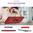 thumbnail image 6 of LeYi for Samsung Galaxy A10E Case [Military Grade Drop] Heavy Duty Silicone Rugged Shockproof Protective Cover for Samsung A10E Phone Case with Ring Kickstand Hard, Red, 6 of 8