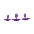 thumbnail image 4 of Gossip Rump Bumpers Silicone Anal Plug, Violet, 4 of 5