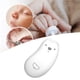 thumbnail image 5 of Cortauñas Para Bebés, Amoladora De Uñas Eléctrica Para Bebés, Carga USB Segura Con 6 Cabezales De Molienda, Lima De Uñas Para Bebés Para El Cuidado De Las Uñas Del Bebé En El Hogar(blanco), 5 of 5