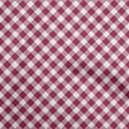 thumbnail image 1 of oneOone Cotton Poplin Magenta Fabric Gingham Check Craft Projects Decor Fabric Printed By The Yard 56 Inch Wide, 1 of 4