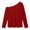 Red, variant on Asxite Girls Solid Tops Crew Neck Long Sleeve Soft Cotton Casual Pullover Fall Winter Tee 8T