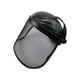 thumbnail image 4 of Tapa de protección facial para registro forestal de jardín, pantalla protectora, visera de malla ajustable versátil para accesorios de jardinería Negro, 4 of 8